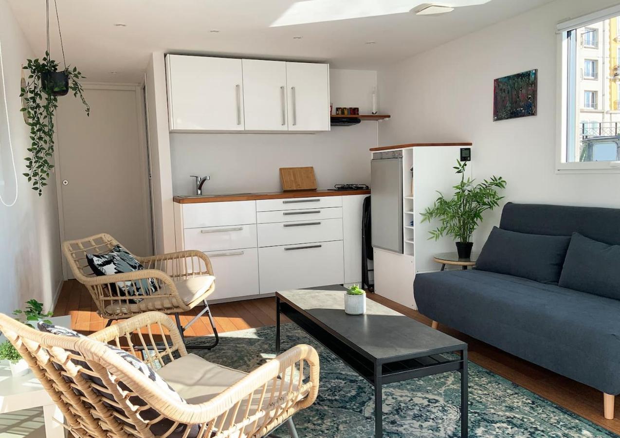 Bateau Appartement Sur L'Erdre Au Coeur De Нант Екстериор снимка