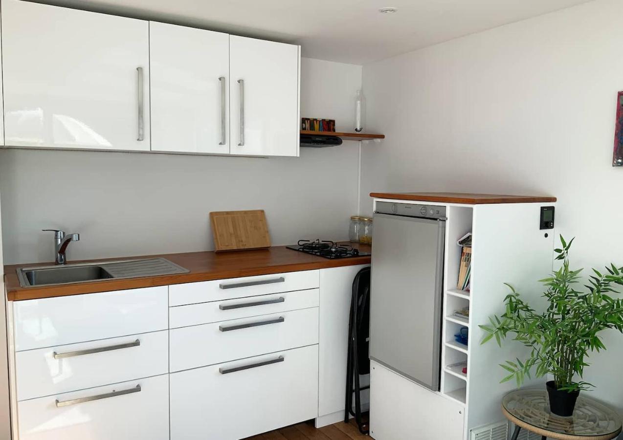 Bateau Appartement Sur L'Erdre Au Coeur De Нант Екстериор снимка