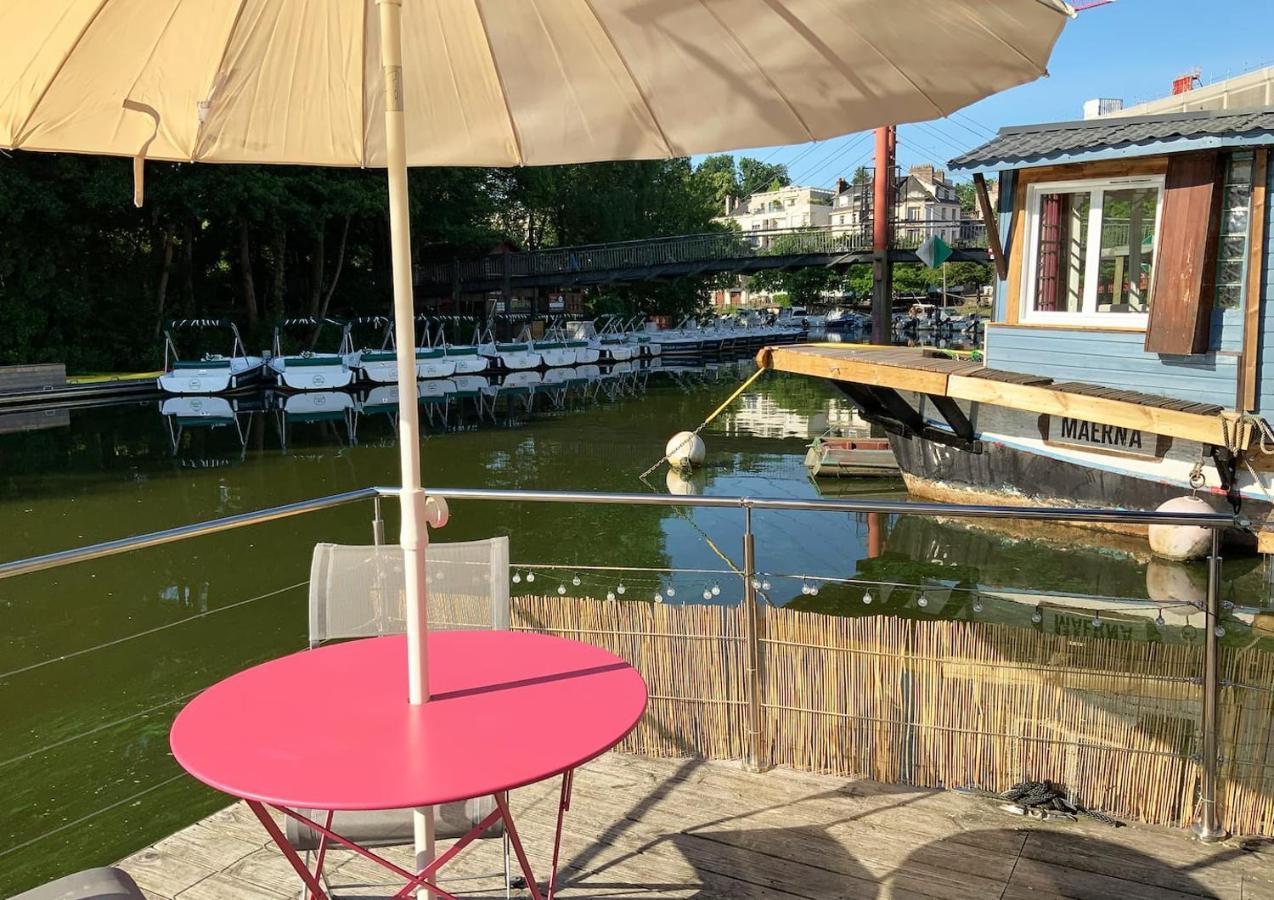 Bateau Appartement Sur L'Erdre Au Coeur De Нант Екстериор снимка